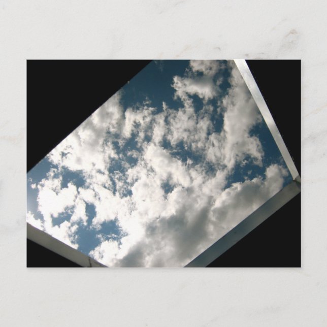 Cartão Postal Nuvens (Frente)