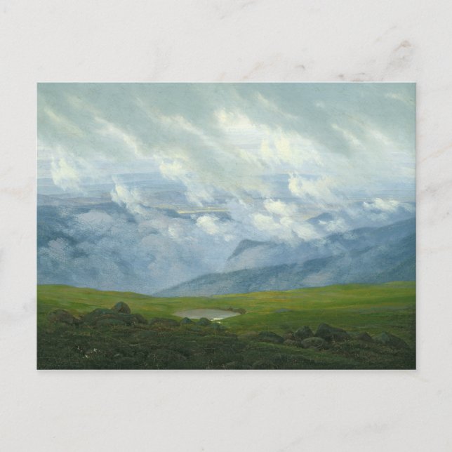 Cartão Postal Nuvens à Deriva (Frente)