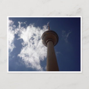 Cartão Postal nuvens de fernsehturm
