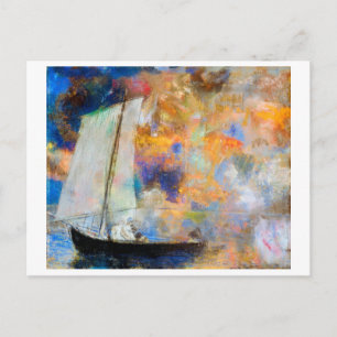 Cartão Postal Nuvens de Flores, Redon