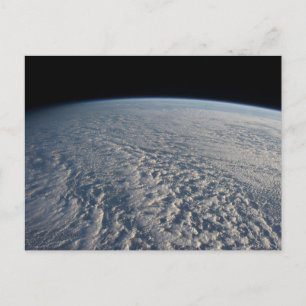 Cartão Postal Nuvens De Stratocumulus Acima Do Oceano Pacífico.