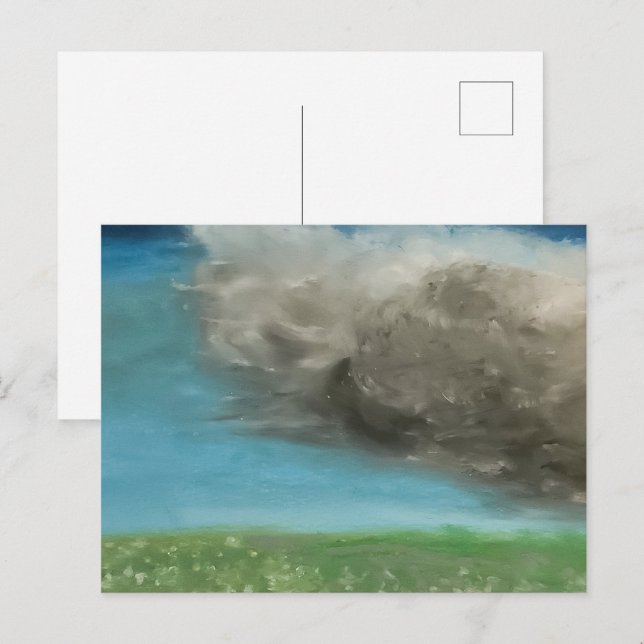 Cartão Postal Nuvens de Tempestade (Frente/Verso)