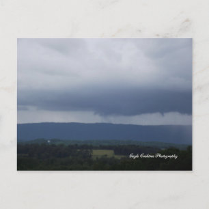 Cartão Postal Nuvens de tempestade sobre Etowah, Tennessee