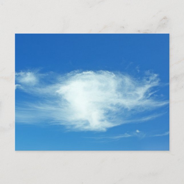 Cartão Postal Nuvens de Verão (Frente)