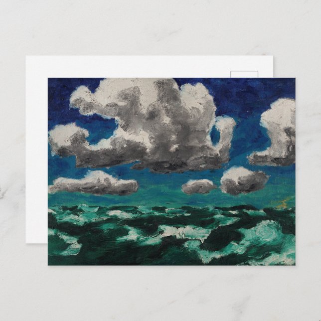 Cartão Postal Nuvens de Verão | Emil Nolde | (Frente/Verso)