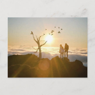 Cartão Postal Nuvens do Sol