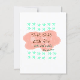 Cartão Postal Nuvens laranja piscam piscam estrelas pequenas ver