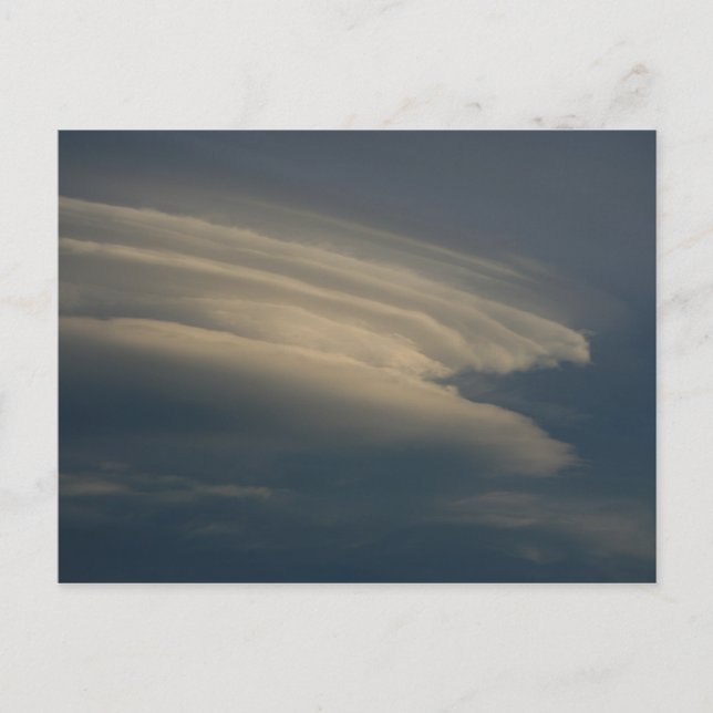 Cartão Postal Nuvens sobre Banff (Frente)