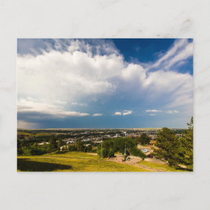 Cartão Postal Nuvens sobre Rapid City, Dakota do Sul