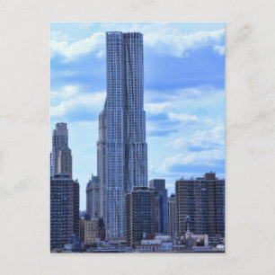 Cartão Postal NY By Gehry / 8 Ruas de Spruce do rio Este A1