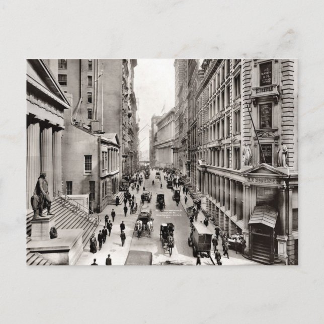 Cartão Postal NY City Early 1900's Postcard (Frente)