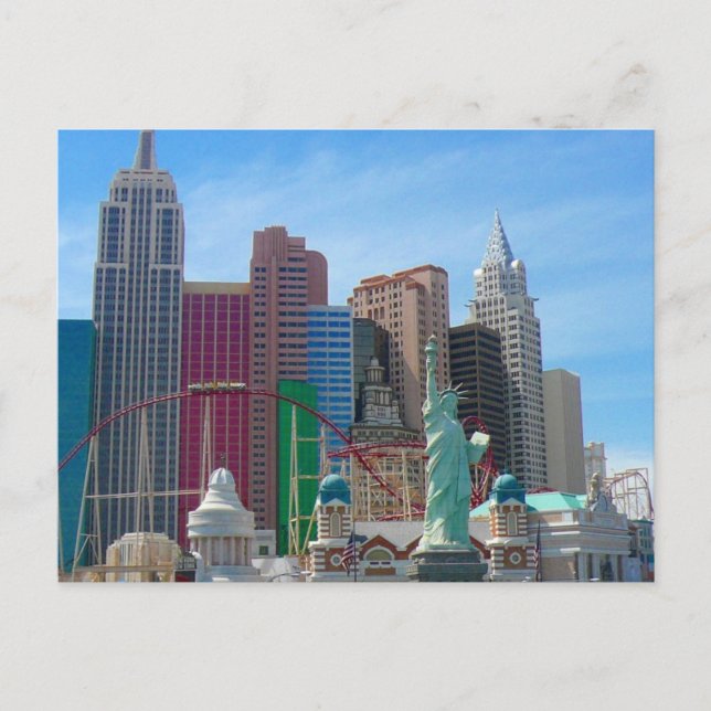Cartão Postal ny las vegas (Frente)