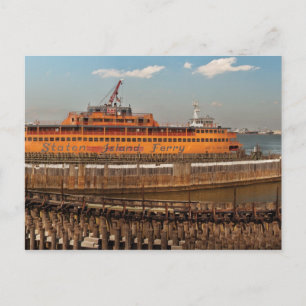 Cartão Postal NY, NY - O Ferry Staten Island