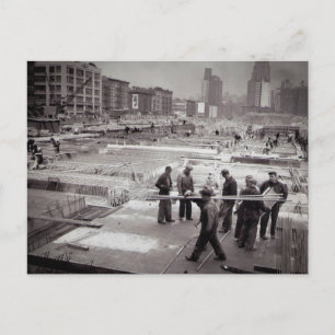 Cartão Postal NYC do lado leste do estaleiro