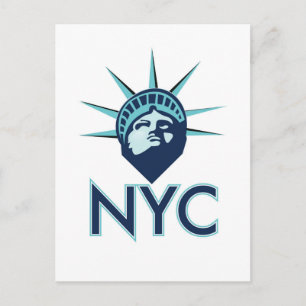 Cartão Postal NYC Liberty