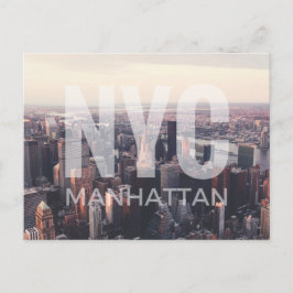 Cartão Postal NYC Manhattan