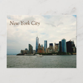 Cartão Postal NYC Skyline, TOWER ONE Postcard