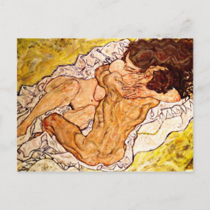 Cartão Postal O Abraço, 1917