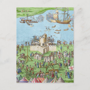 Cartão Postal O acampamento das Forças Inglesas