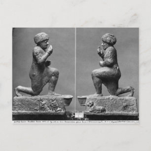 Cartão Postal O adorador de Larsa, também conhecido como Rei