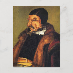 Cartão Postal O advogado de Giuseppe Arcimboldo