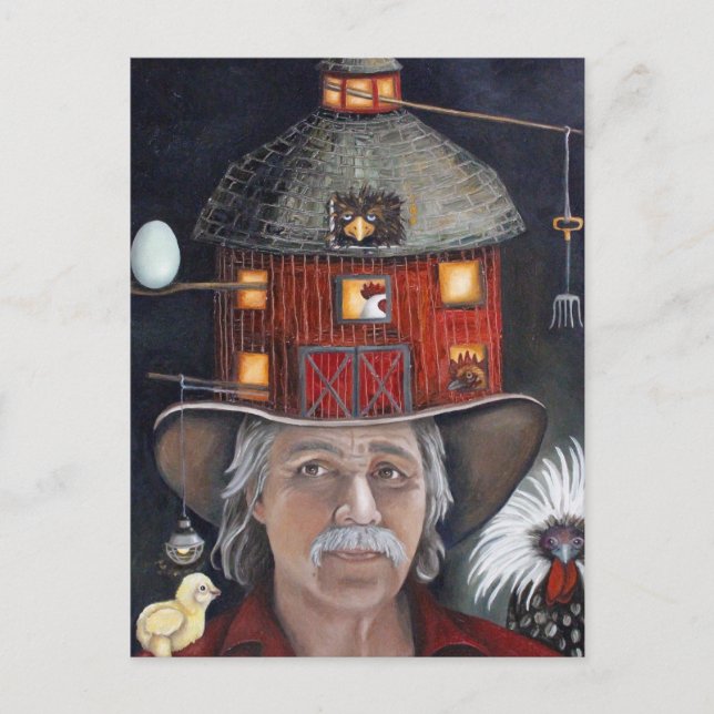 Cartão Postal O Agricultor (Frente)