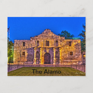 Cartão Postal O Álamo - San Antonio, Tx