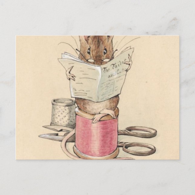 Cartão Postal O Alho De Gloucester - Frontispiece - Beatrix (Frente)