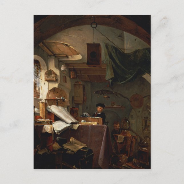 Cartão Postal O Alquimista (Frente)