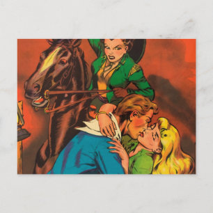 Cartão Postal O Amor da Vaqueira é Onde Você Encontra