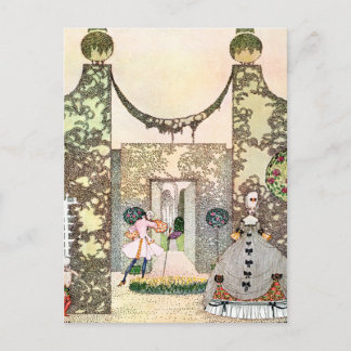 Cartão Postal O amor de Kay Nielsen na tarde