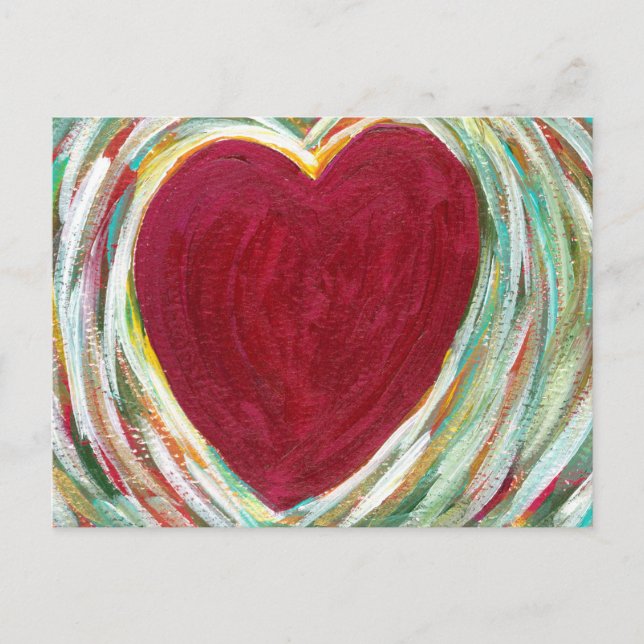 Cartão Postal O amor é um cartão-postal da Boa Coisa (Frente)