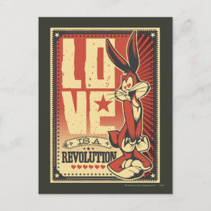 Cartão Postal O amor é uma revolução