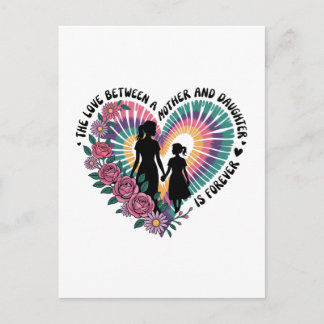 Cartão Postal O Amor Entre Uma Mãe E Filha É Para Sempre