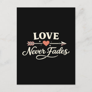 Cartão Postal O Amor Nunca Desbota Par Cunhado Destro Conjunto