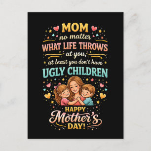 Cartão Postal O Amor Risonho da Mamãe