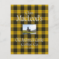 O Antigo Castelo Ardvreck do Clan MacLeod Coffee C