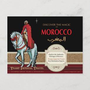 Cartão Postal O Árabe Montado
