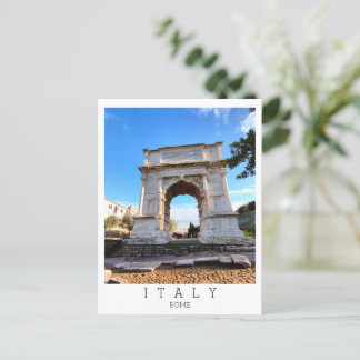 Cartão Postal O Arco de Titus, Roma, Itália