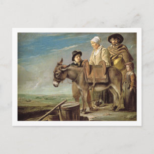 Cartão Postal O Ass (óleo na canvas)