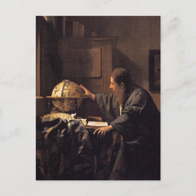 Cartão Postal O Astrônomo (Frente)