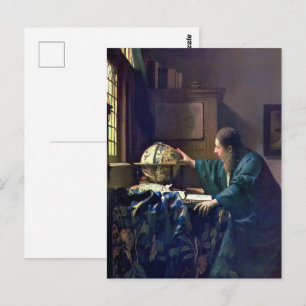 Cartão Postal O Astrônomo Johannes Vermeer