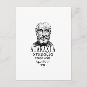 Cartão Postal O Ataraxia de Pyrrho