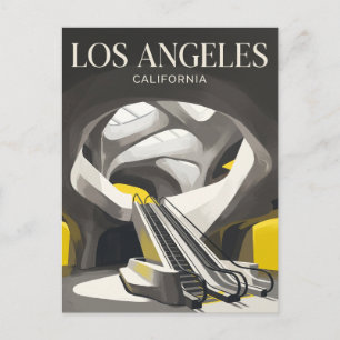 Cartão Postal O Átrio do Museu Broad EUA
