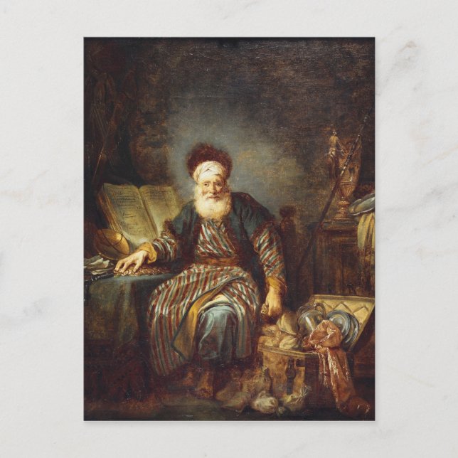 Cartão Postal O Avarento (Frente)