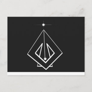 Cartão Postal O Avião Causal.