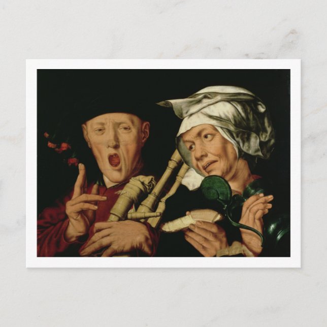 Cartão Postal O Bagpiper (Frente)