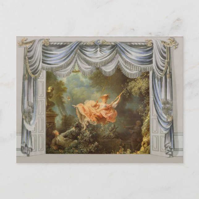 Cartão Postal O Balanço (Frente)