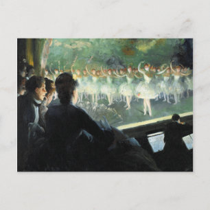 Cartão Postal O balé branco