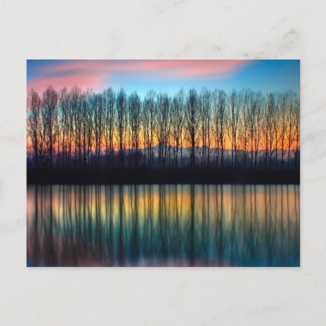 Cartão Postal O Banco do Pó | Piemonte Itália (Frente)